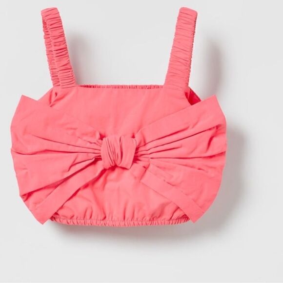 Zara Girls Blue & Coral Shorts Set(Size 11-12yrs) - Picture 3 of 8